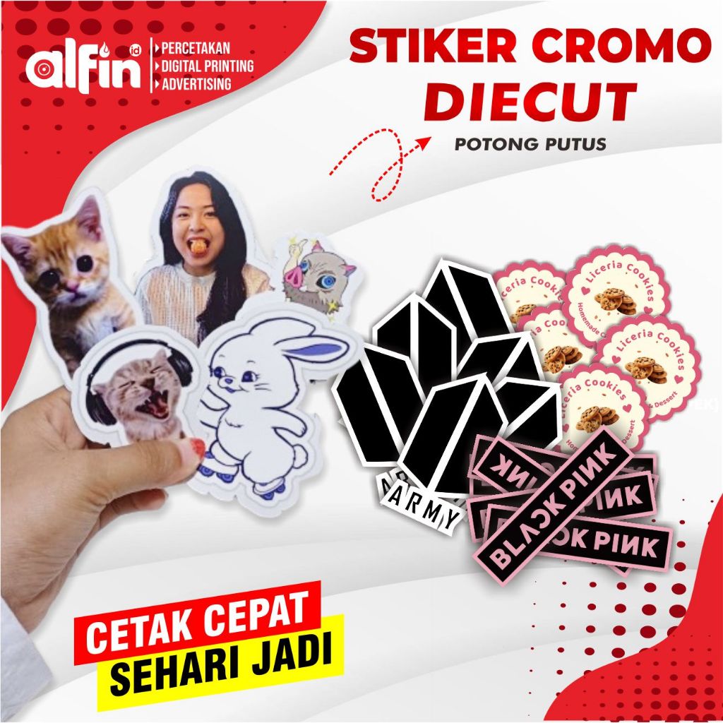 Jual STIKER POTONG PUTUS | STIKER DIE CUT | stiker label | cromo bontak ...