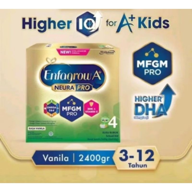 Jual Enfagrow Tahap 4 2400 GR Rasa Vanilla / Susu Formula Bayi Anak ...