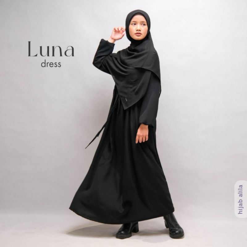 Jual Gamis Luna Hijab Alila Shopee Indonesia