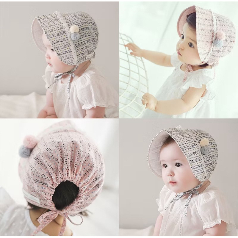Jual Topi Baby Bonnet model Noni belanda | Shopee Indonesia