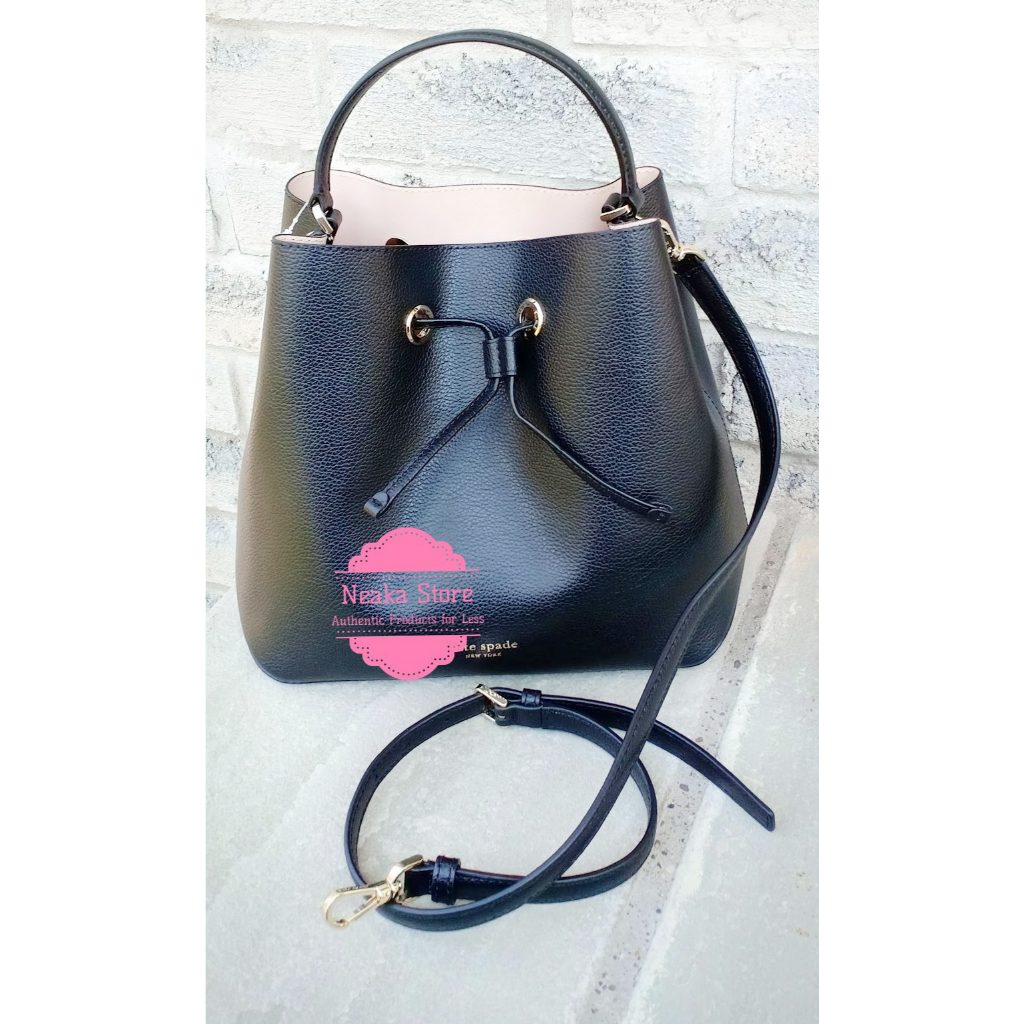 Jual Tas Wanita KS Eva large bucket WKRU5856 hitam Shopee Indonesia