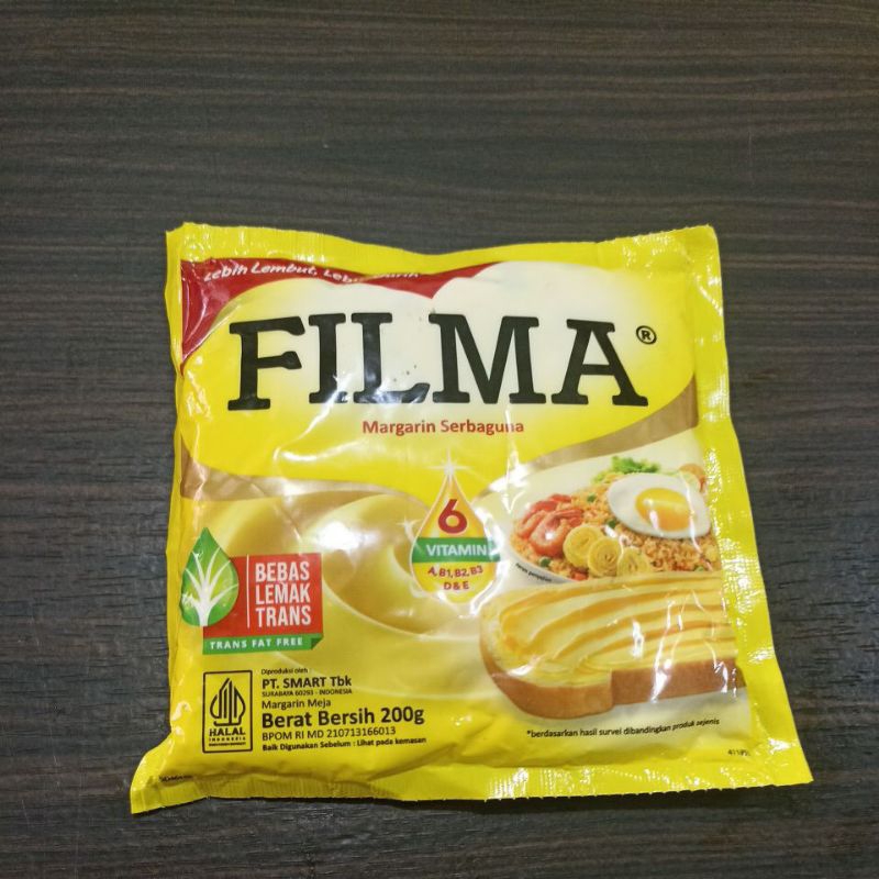 Jual filma margarin kemasan 200gr | Shopee Indonesia