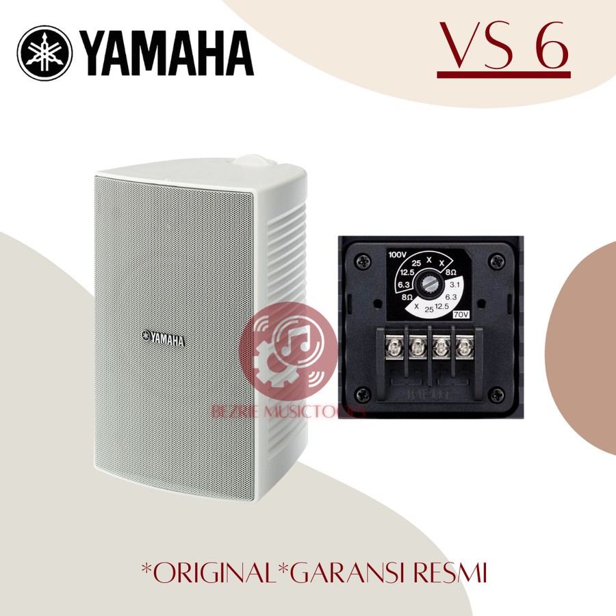 Jual Yamaha VS-6 Speaker Pasif Surface Mount Yamaha VS6 Original ...