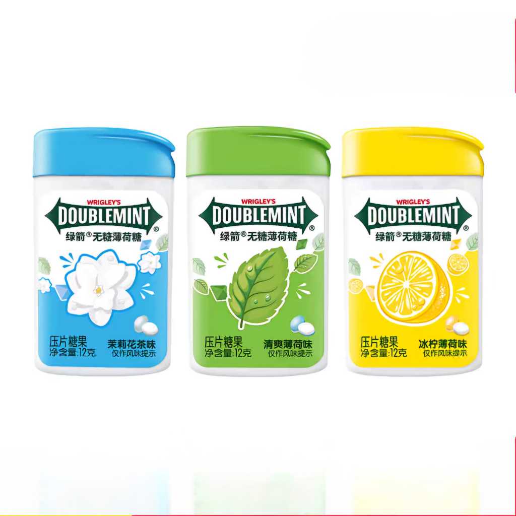 Jual WRIGLEY #39 S Doublemint Candy doublemint with sugar free permen