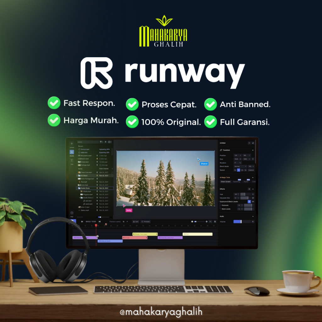 Jual Runway AI with Gen-3 Alpha: Bikin Video Keren Cuma Modal Teks ...