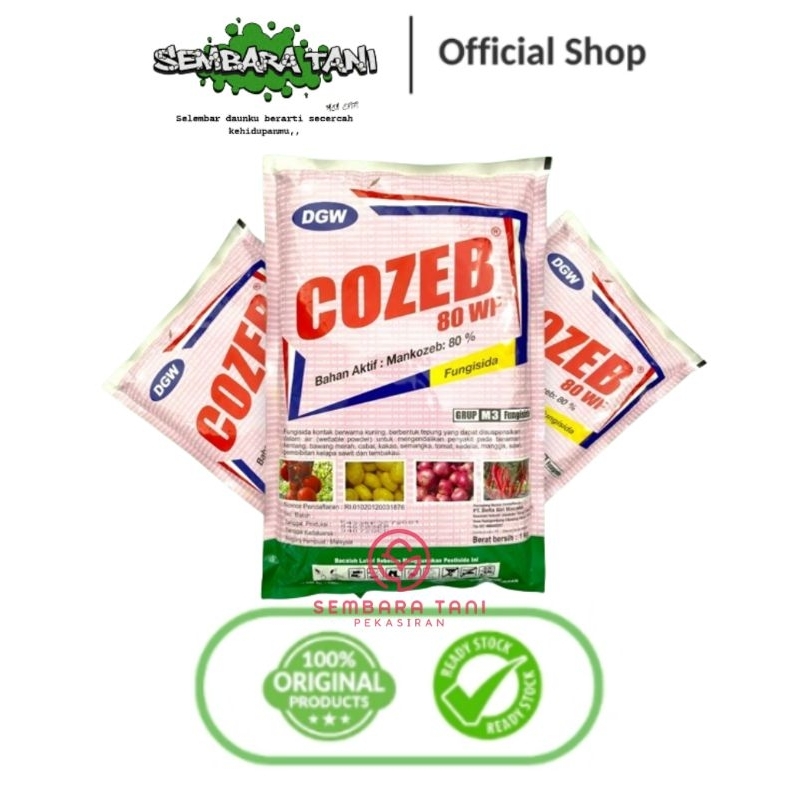 Jual COZEB 80 WP 1 KG | MANKOZEB KUNING | FUNGISIDA | Shopee Indonesia