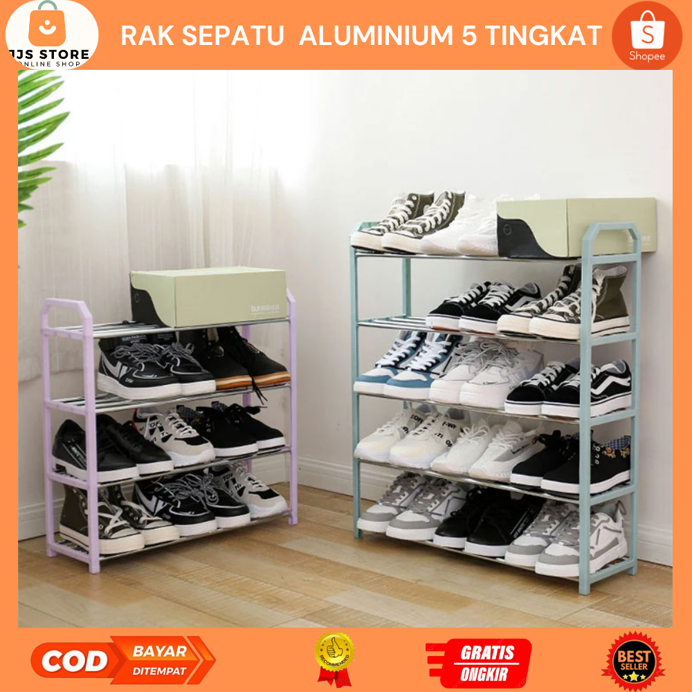 Jual Rak Sepatu Susun Minimalis Tempat Sepatu Shoes Rack Home Organizer ...