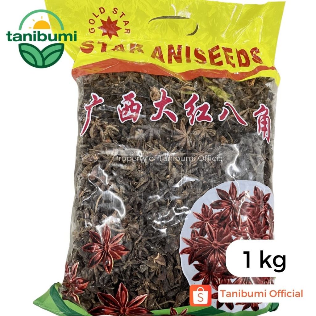 Jual 1Kg | Bunga Lawang | Star Anise | Pekak Impor | Shopee Indonesia