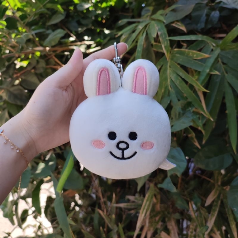 LINE FRIENDS Gantungan Kunci Boneka Brown Sally Cony Choco LINE KEYCHAIN  BROWN LINE FRIENDS ORIGINAL