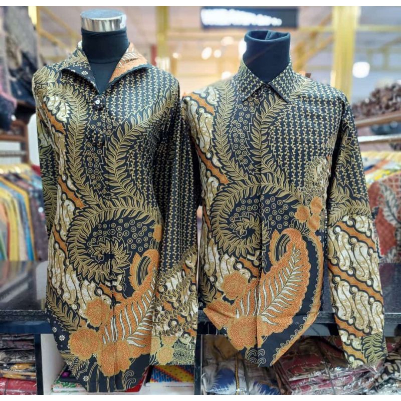 Jual Baju batik wanita dan pria modern katun solo busui frendly, Batik ...