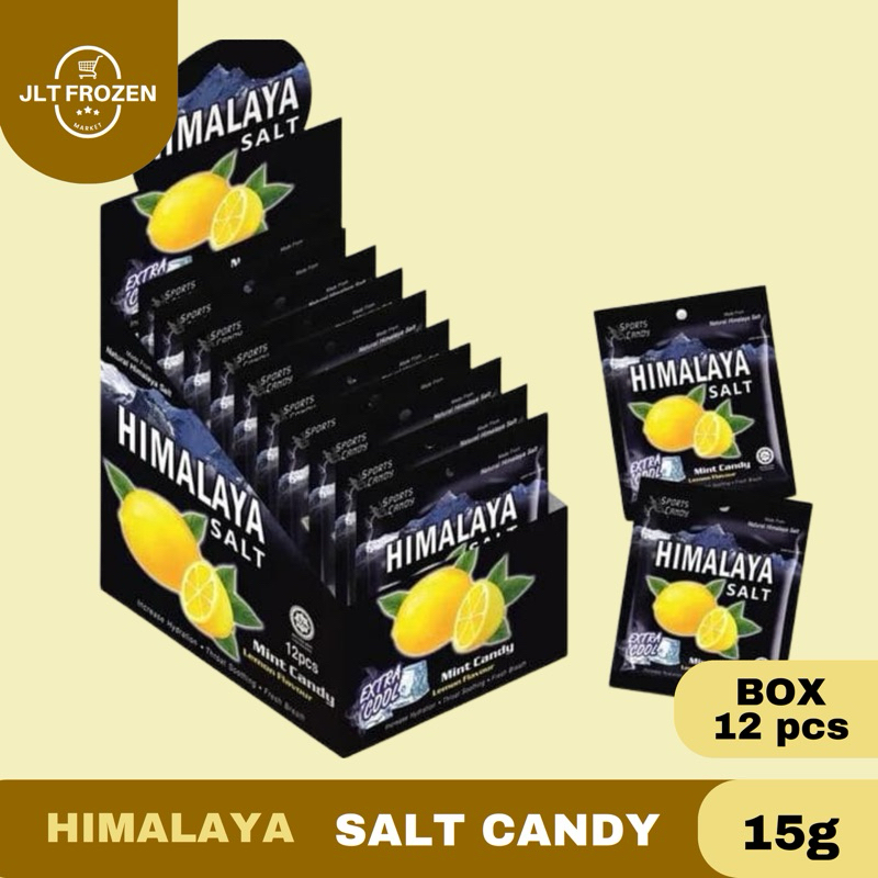 Jual Permen Himalaya Salt rasa mint lemon / Salt Candy Lemon - 15gr BOX ...