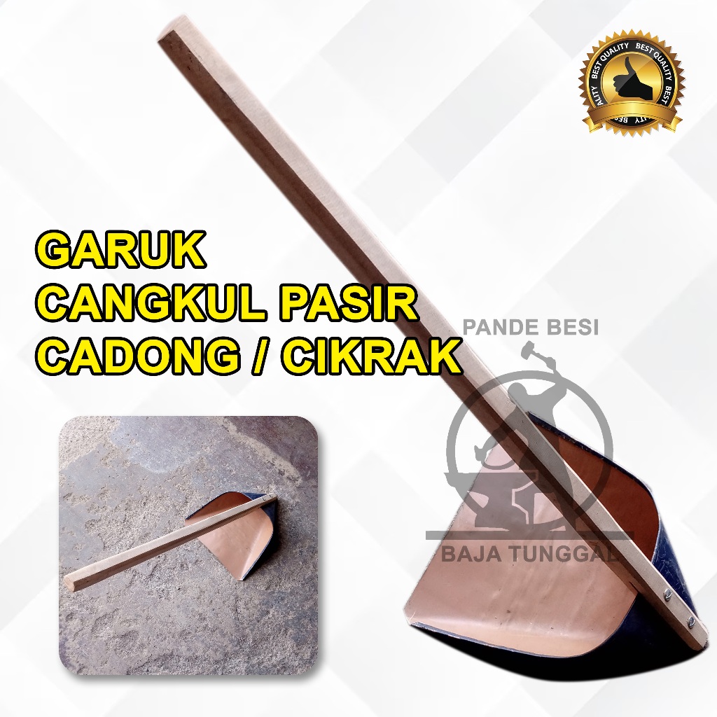 Jual Cadong Gagang Kayu / Cangkul Pasir / Garuk Pasir Gagang Kayu ...