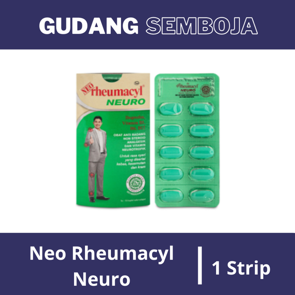 Jual Neo Rheumacyl Neuro Strip Isi 10 Kaplet | Shopee Indonesia