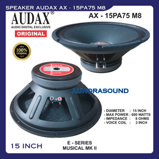 Jual Speaker Audax 15 Inch Terlengkap Harga Terbaru November