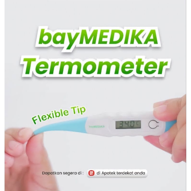 Jual Thermometer Digital Baymed Flexible Termometer Elastis Alat ...