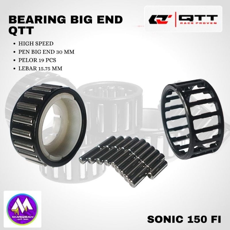 Jual BEARING ROCES BIG END QTT NINJA SATRIA FU JUPITER MIO MX KINH ...