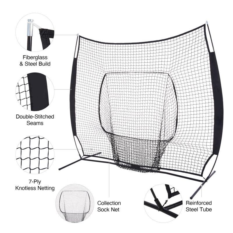 Jual Baseball/Softball Grinder Net + Target Jaring Baseball Softball ...
