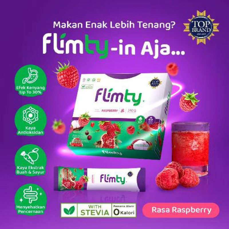 Jual FLIMTY Fiber new packaging 240gram(isi 16sachet) | Shopee Indonesia
