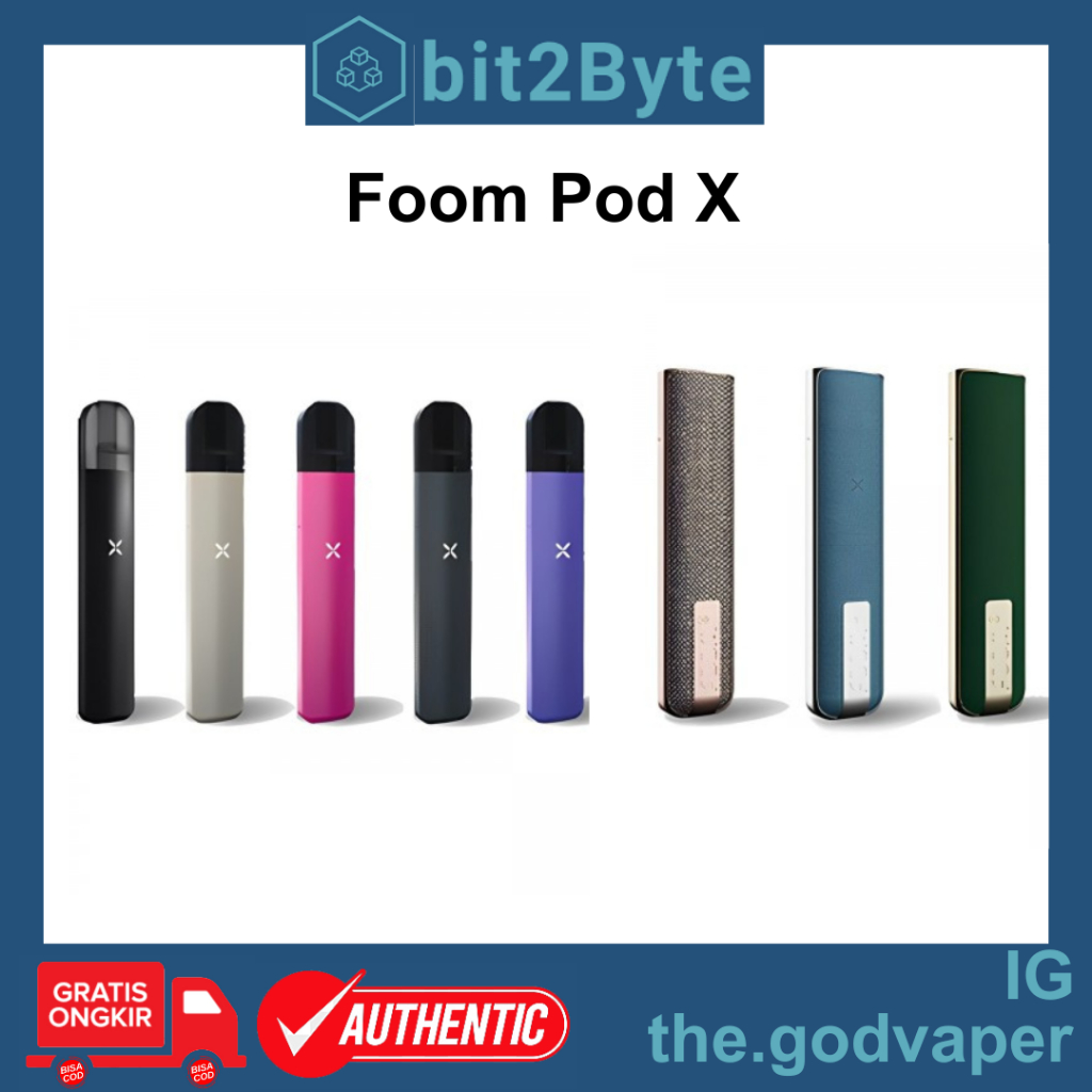 Jual FOOM POD X 580mAh 11W Authentic | Shopee Indonesia