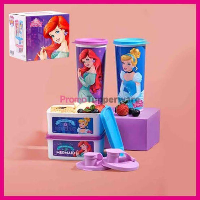Jual TUPPERWARE TEMPAT MAKAN KARAKTER PRINCESS | Shopee Indonesia