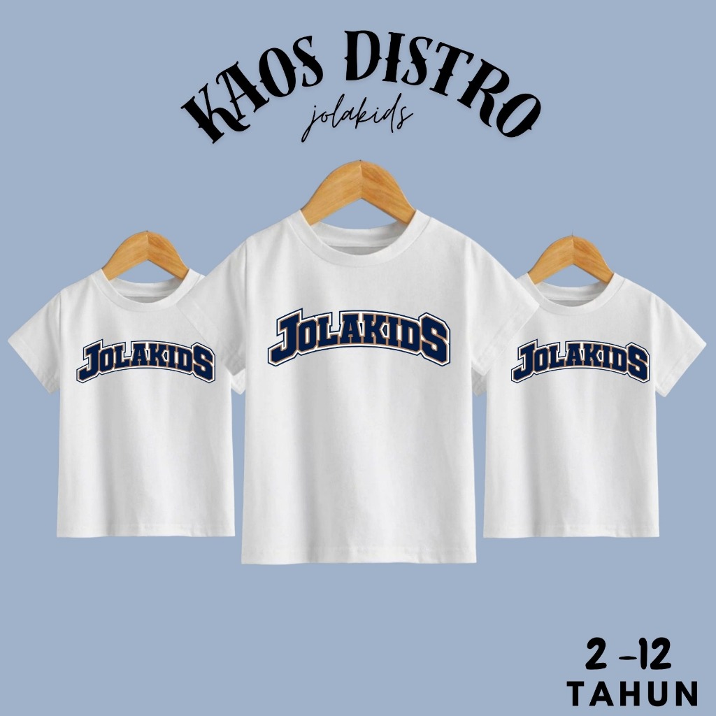 Jual KAOS DISTRO ANAK LIMITED EDITION JOLAKIDS LAKI LAKI DAN PEREMPUAN ...
