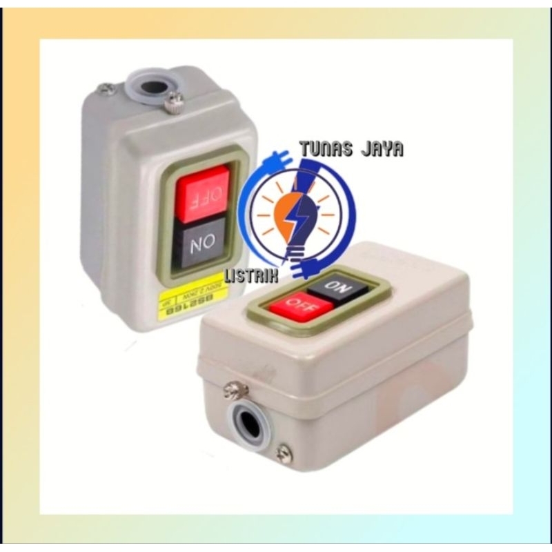 Jual Push Button On Off 15 Amper / 30 Amper 3 Phase BS-216B / BS-230B ...