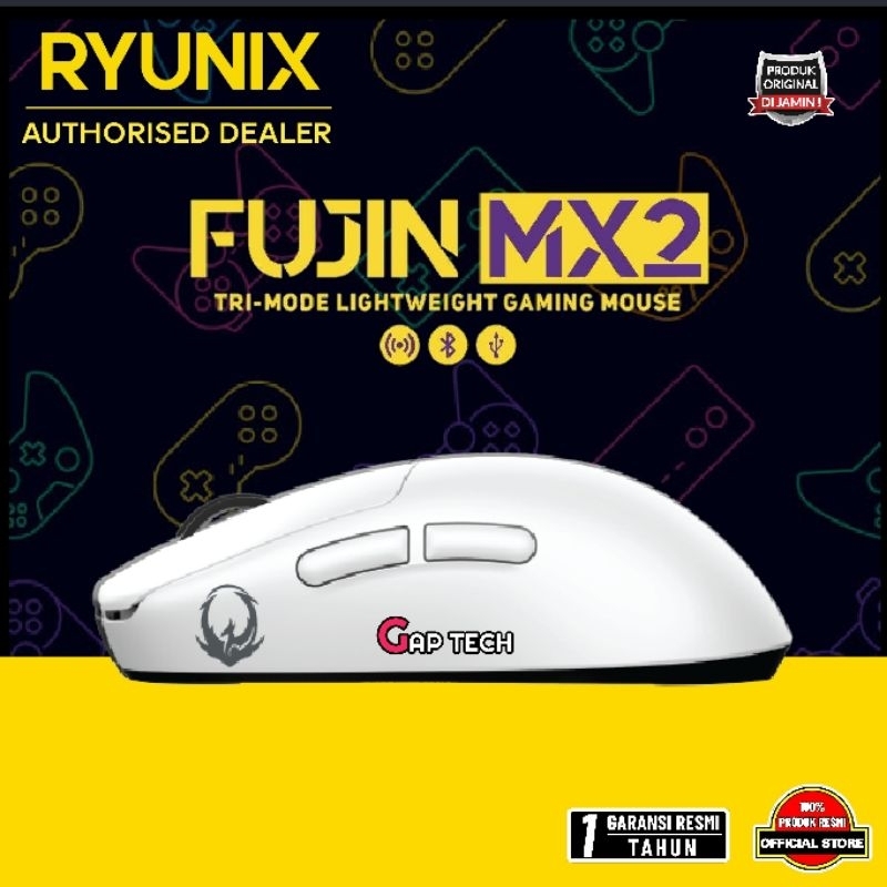 Jual Sades Ryunix Fujin MX2 / MX 2 Gaming Mouse with PAW 3311 Sensor ...