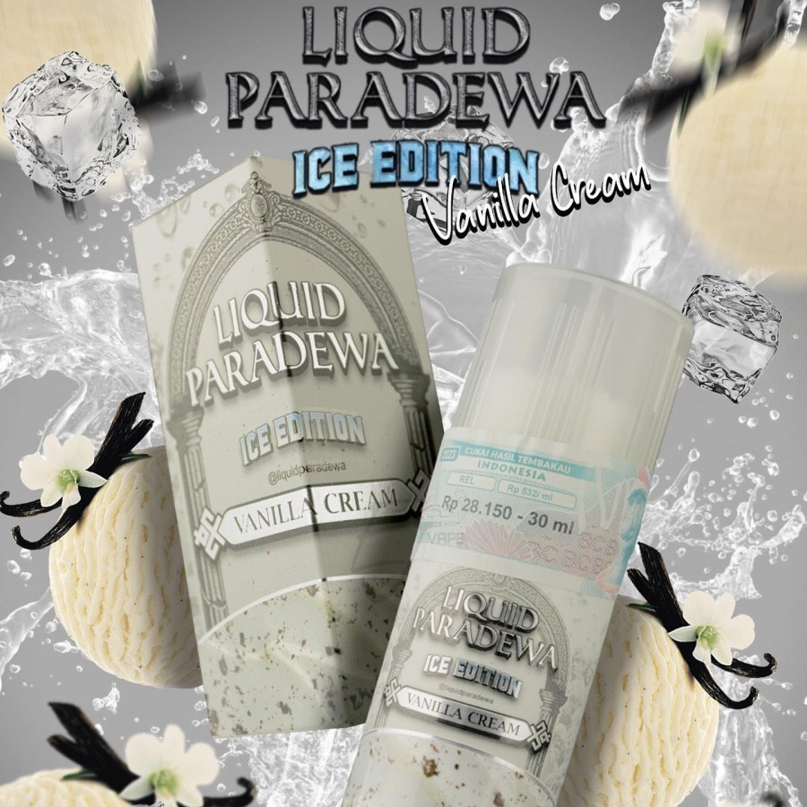 Jual Liquid Rcraft Paradewa Ice Vanilla Ice Cream Salt Nic 30MG 30ML ...