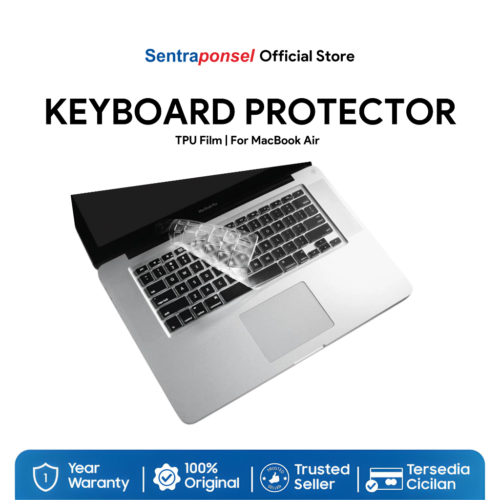 Jual WiWU Keyboard Protector MacBook Air 13" / Pro 13" Touch Bar / Pro