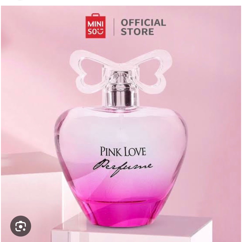 Pink love perfume miniso price best sale