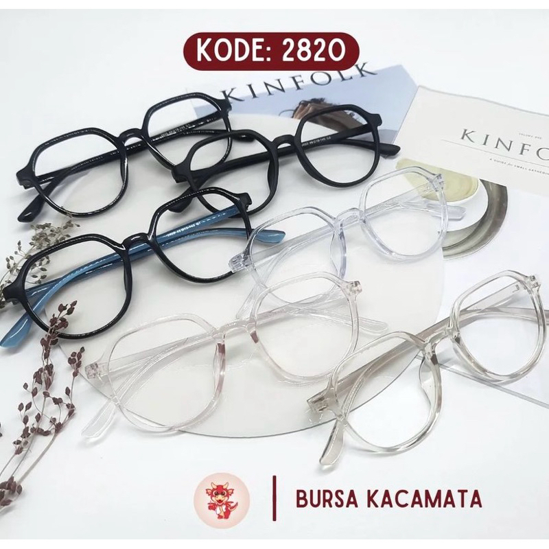 Jual Bursa Kacamata - Frame Kacamata Kode 2820 - Normal/Minus/Cylinder ...