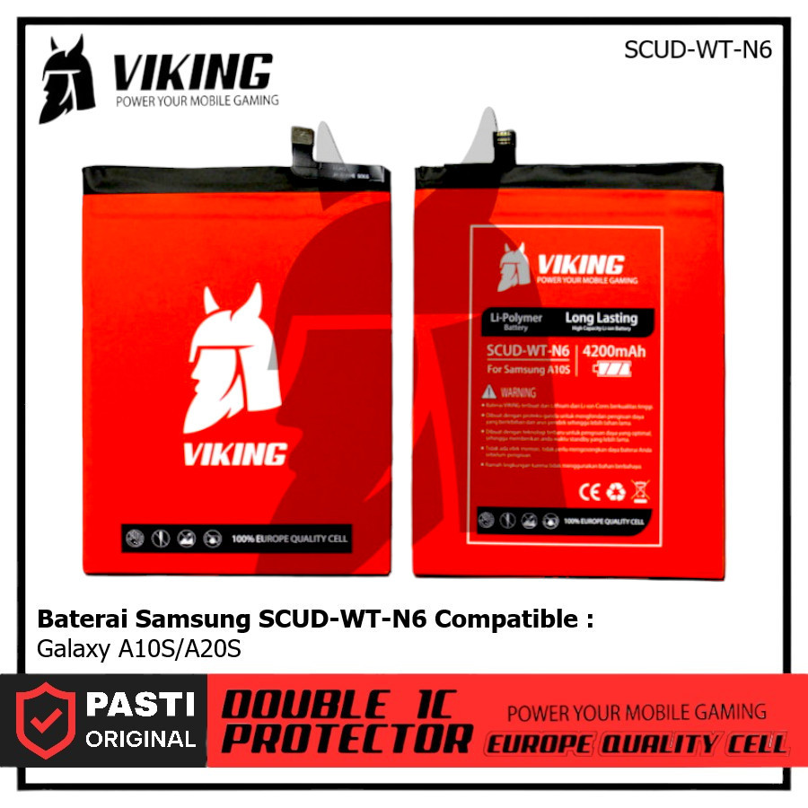 Jual Baterai Viking For Samsung Galaxy A10S / A20S SCUD-WT-N6 Original ...