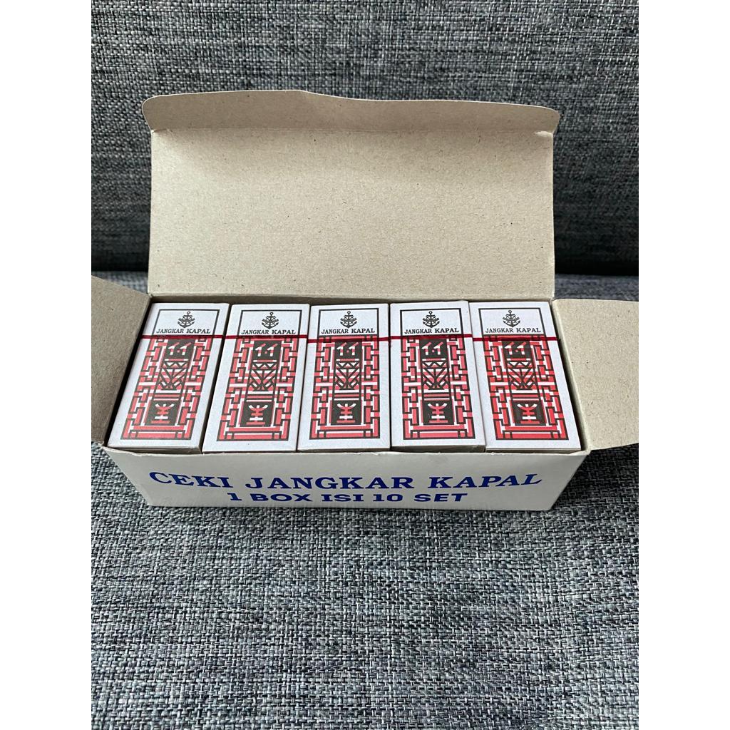Jual [1Box isi 10Pcs] Kartu Ceki JANGKAR KAPAL Kartu Kuning bkn kapal
