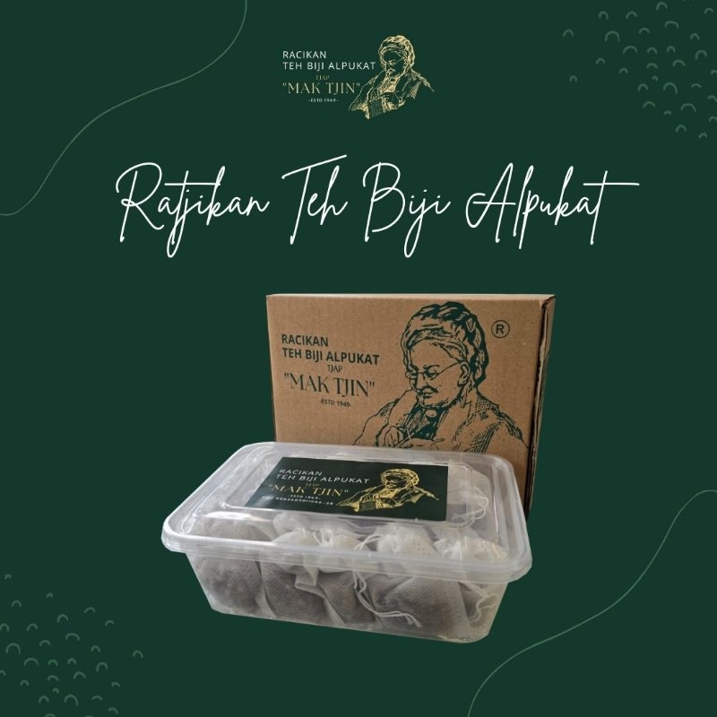 Jual Racikan Teh Biji Alpukat Tjap Mak Tjin Original | Shopee Indonesia