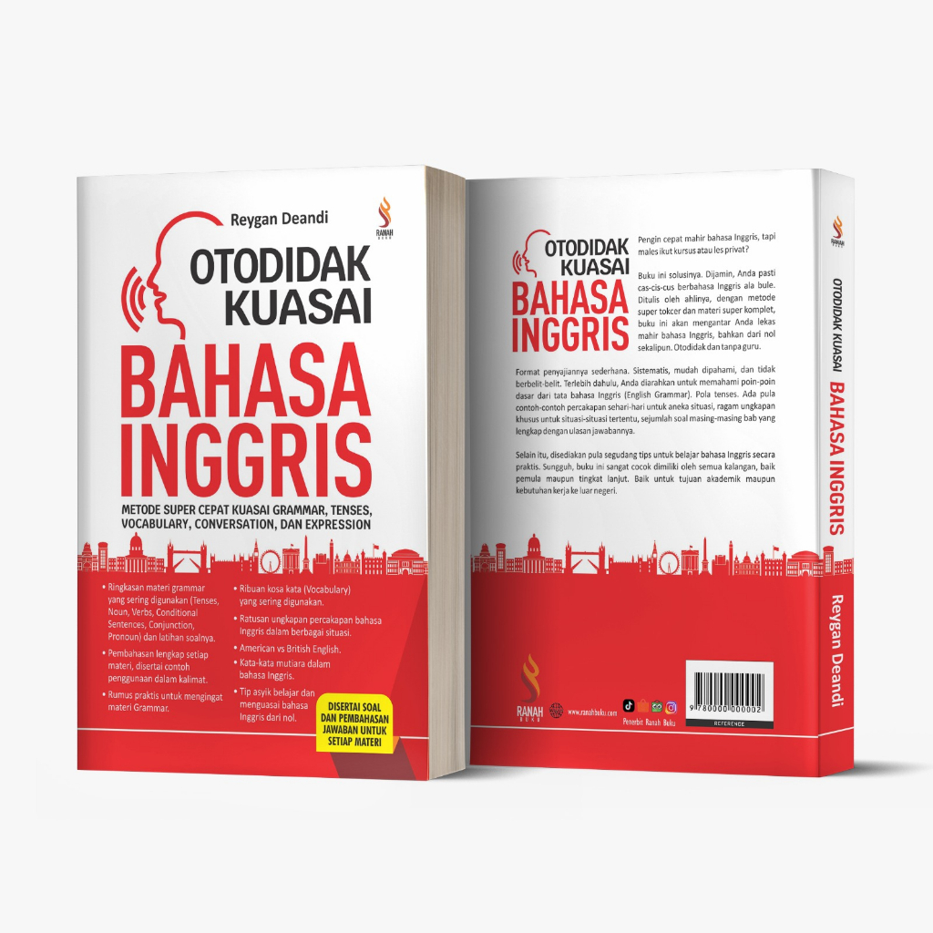 Jual Buku Belajar Bahasa Inggris, Otodidak Kuasai Bahasa Inggris, Buku