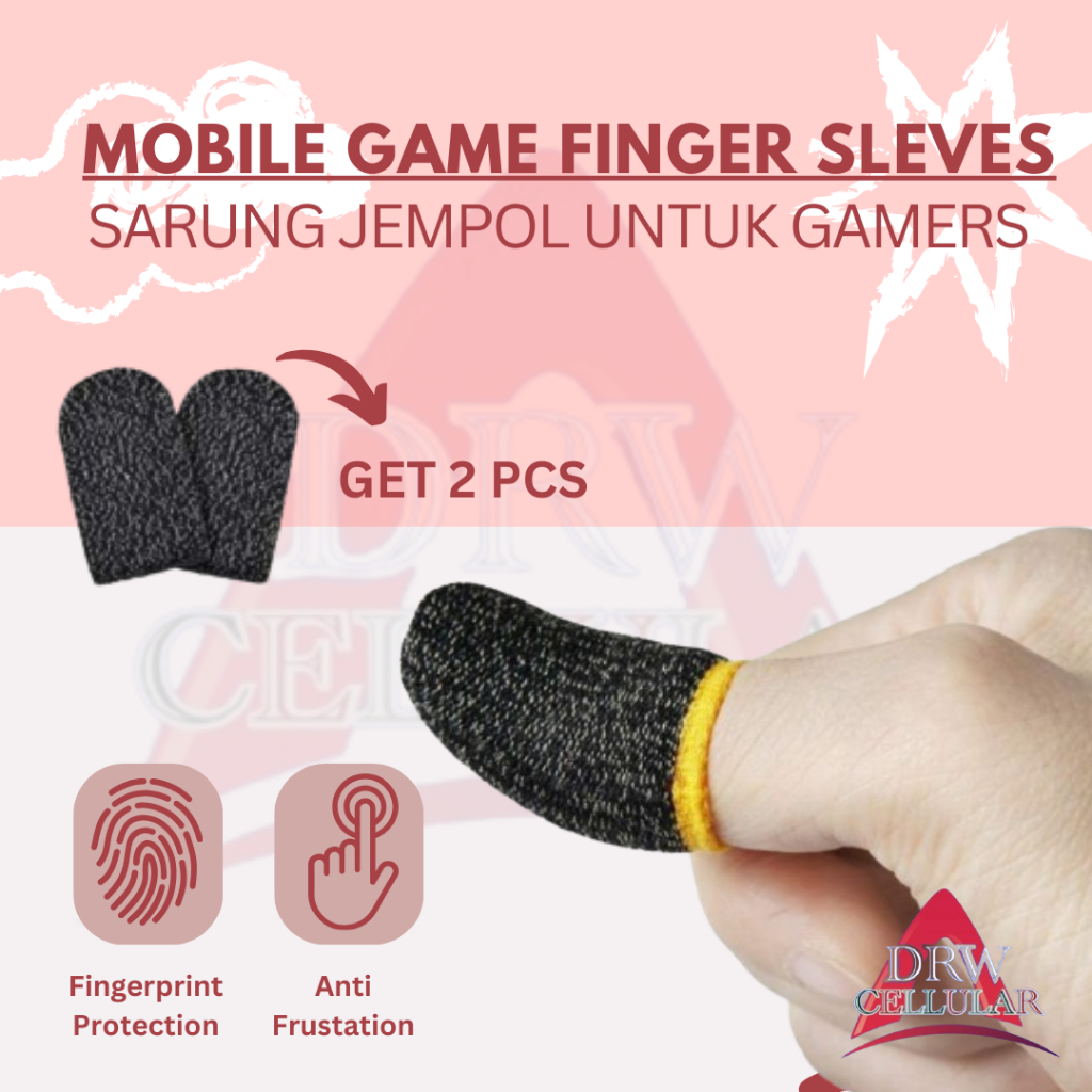 Jual HANYA GROSIR MINIMAL PEMBELIAN 20 PCS | SARUNG JARI FINGERPRINT ...