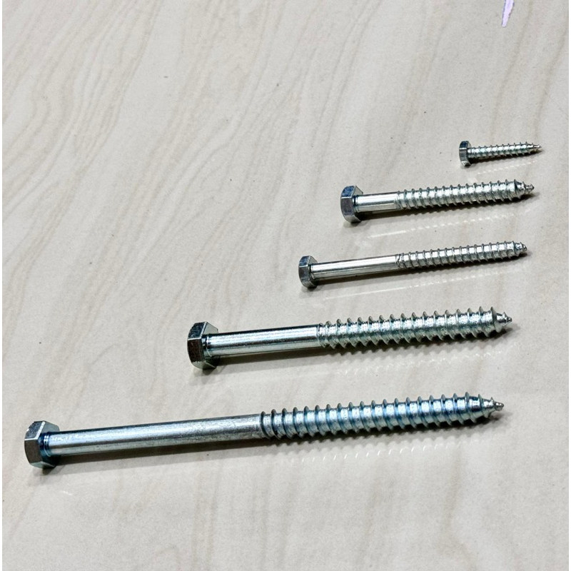 Jual HARGA 1buah // Baut deskrup 1/4 x 3