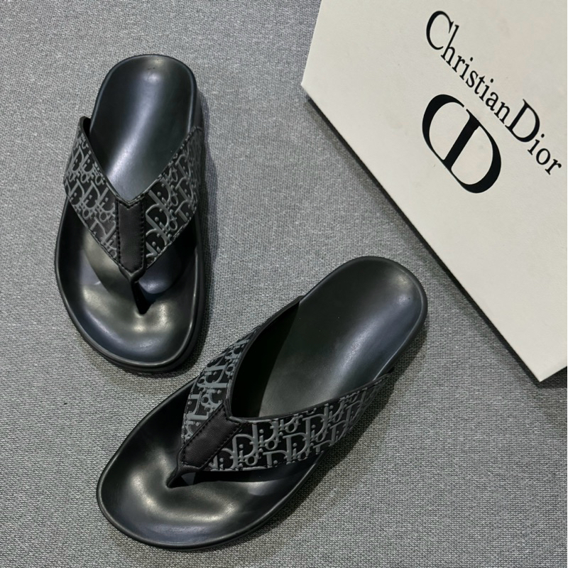 Jual sandal slip on premium || MIROR 12|| motif corak embos model jepit ...