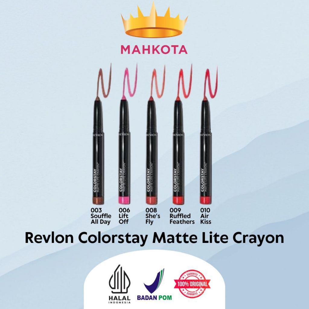 Jual Revlon Colorstay Matte Lite Crayon | Shopee Indonesia