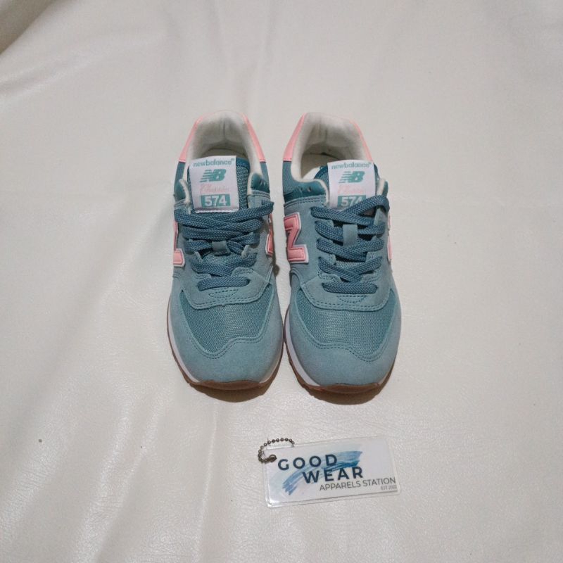 Jual New Balance 574 NB 574 WL574FLB Shopee Indonesia