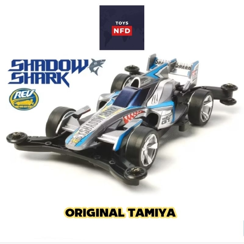 Tamiya Mini4wd Shadow Shark Chassis AR - Aggiornamento Leggero Per Prestazioni