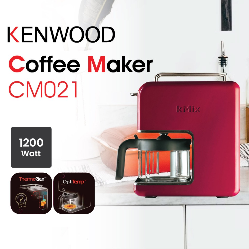 Jual KENWOOD COFFE MAKER / MESIN KOPI - CM021 - GARANSI RESMI 1 TAHUN ...