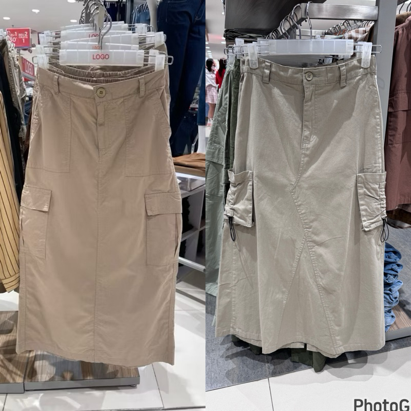 Jual LOGO JEANS - NEW Rok Skirt Wanita Cargo (S-XL) | Shopee Indonesia