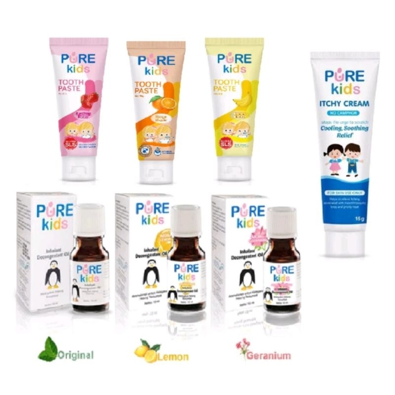 Jual PURE KIDS / PURE BB / PURE BABY | INHALANT | ITCHY CREAM ...