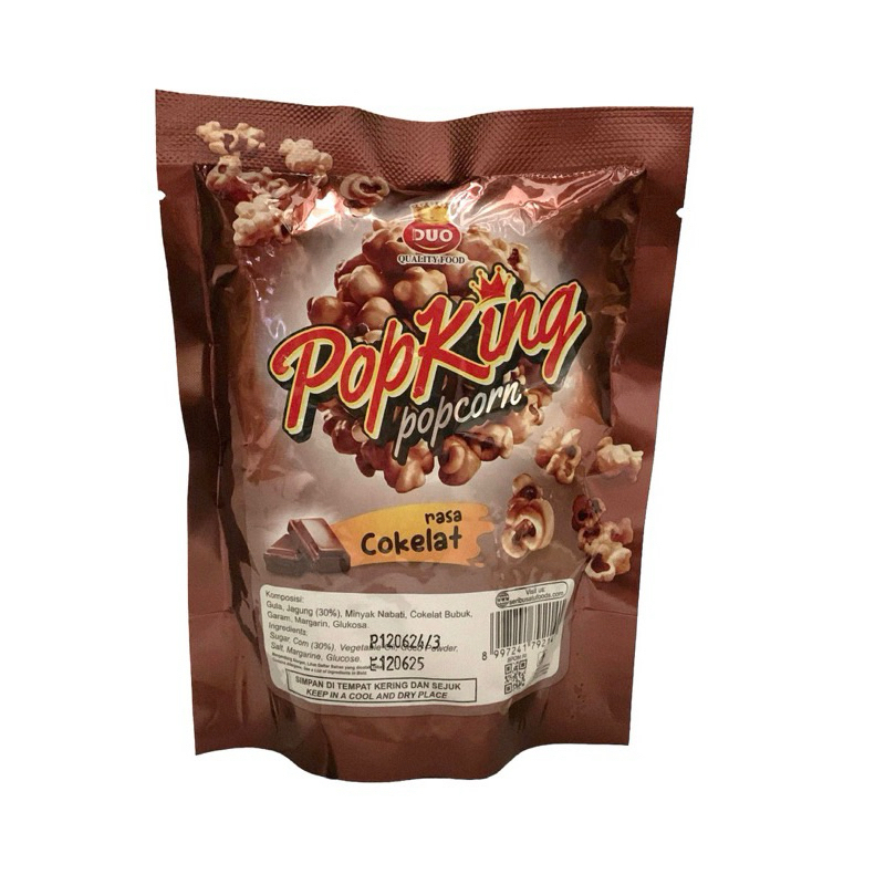 Jual POPCORN POPKING RASA CARAMEL DAN COKLAT TESTER UNTUK RESELLER ...