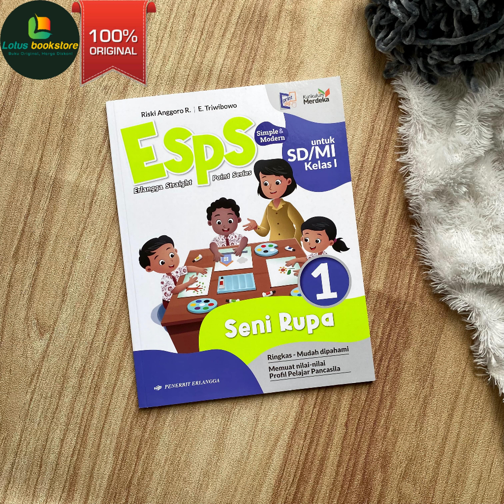 Jual Esps Seni Rupa SD Kelas 1 - Kurikulum Merdeka - Penerbit Erlangga ...
