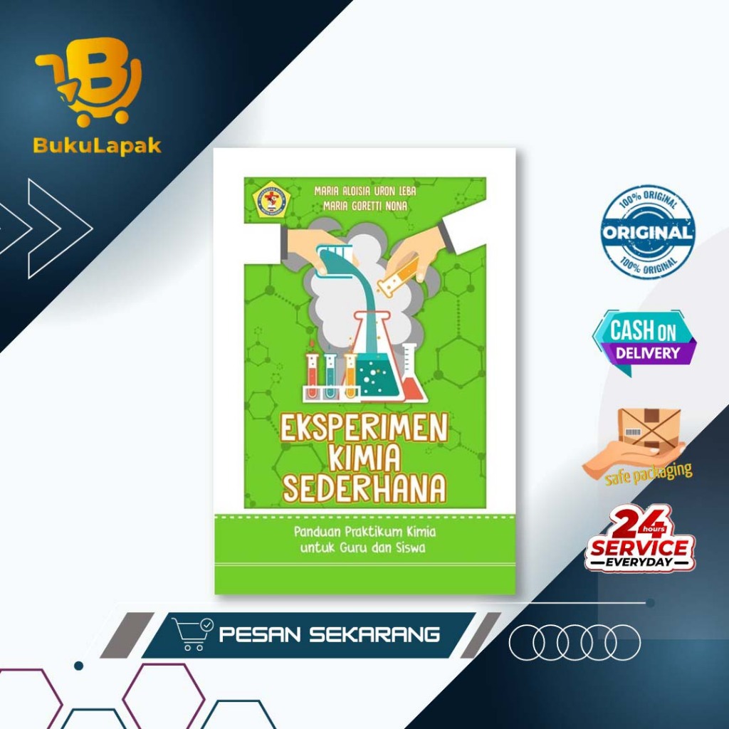 Jual Buku Eksperimen Kimia Sederhana Panduan Praktikum Kimia FC
