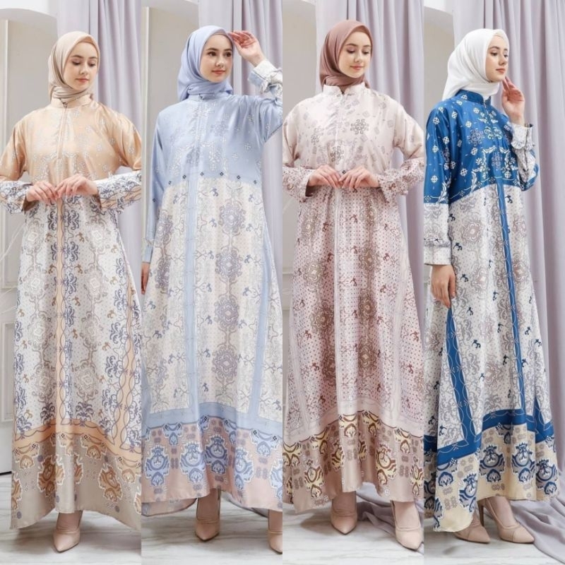 Jual GAMIS MOTIF AURORA GAMIS BUSUI / GAMIS TERLARIS/ GAMIS BUSUI ...