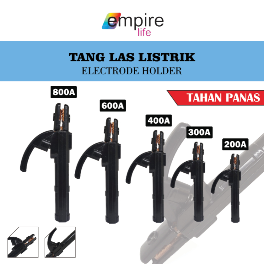 Jual Tang Las Listrik 800A 600A 400A 300A 200A Ampere Stang Las Welding ...