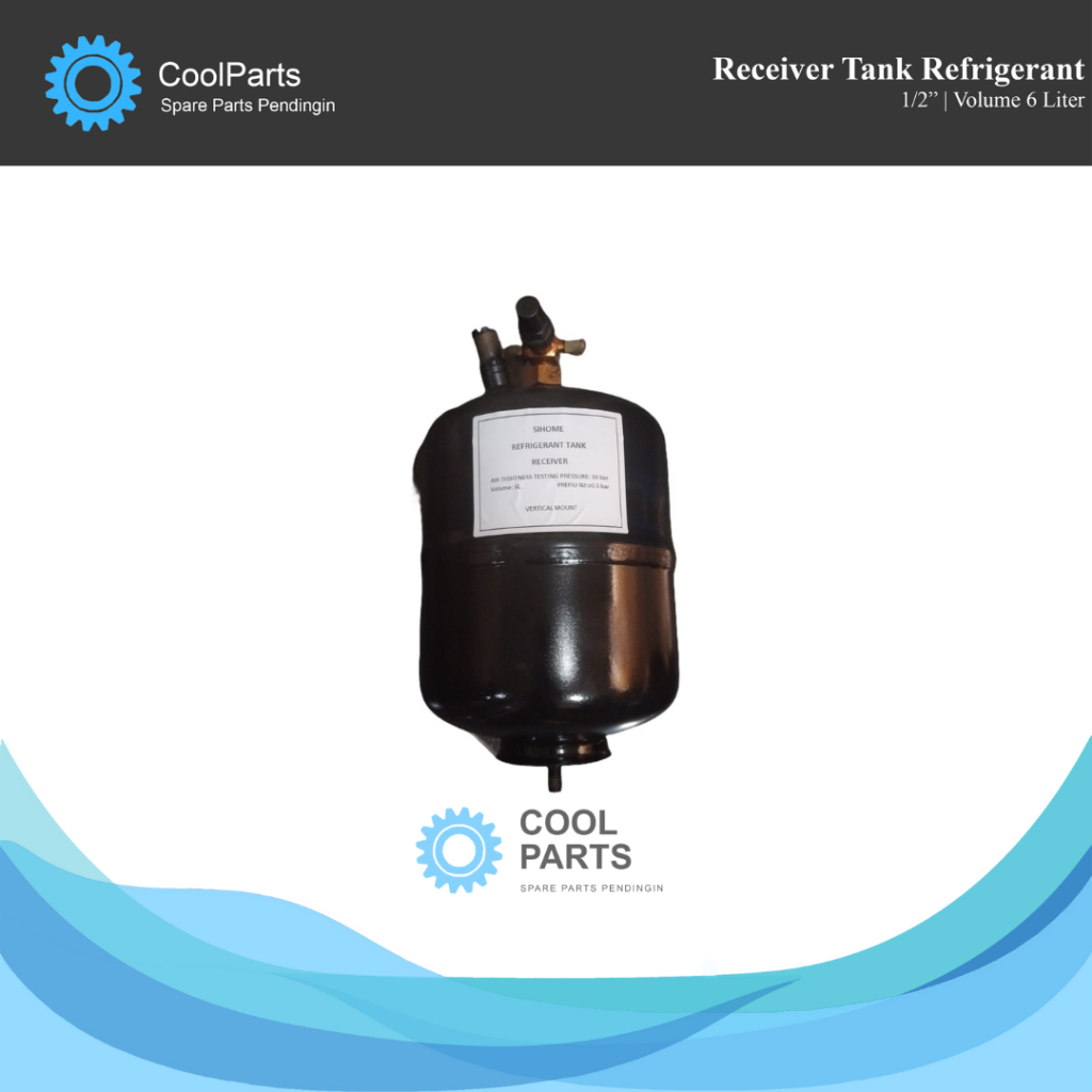 Jual Receiver Tank Refrigerant 1/2